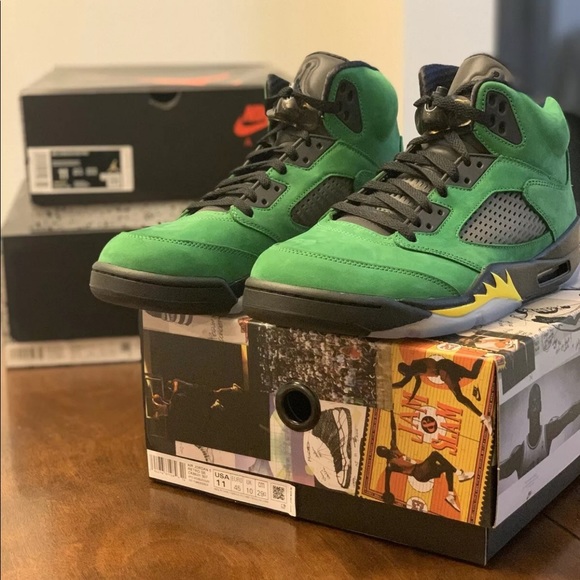 Jordan 5 Retro SE Oregon ‘Apple Green